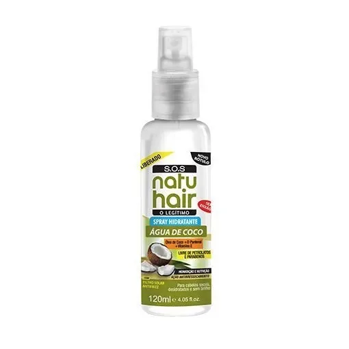 NATUHAIR SPRAY 120ML HIDRATANTE SOS COCO