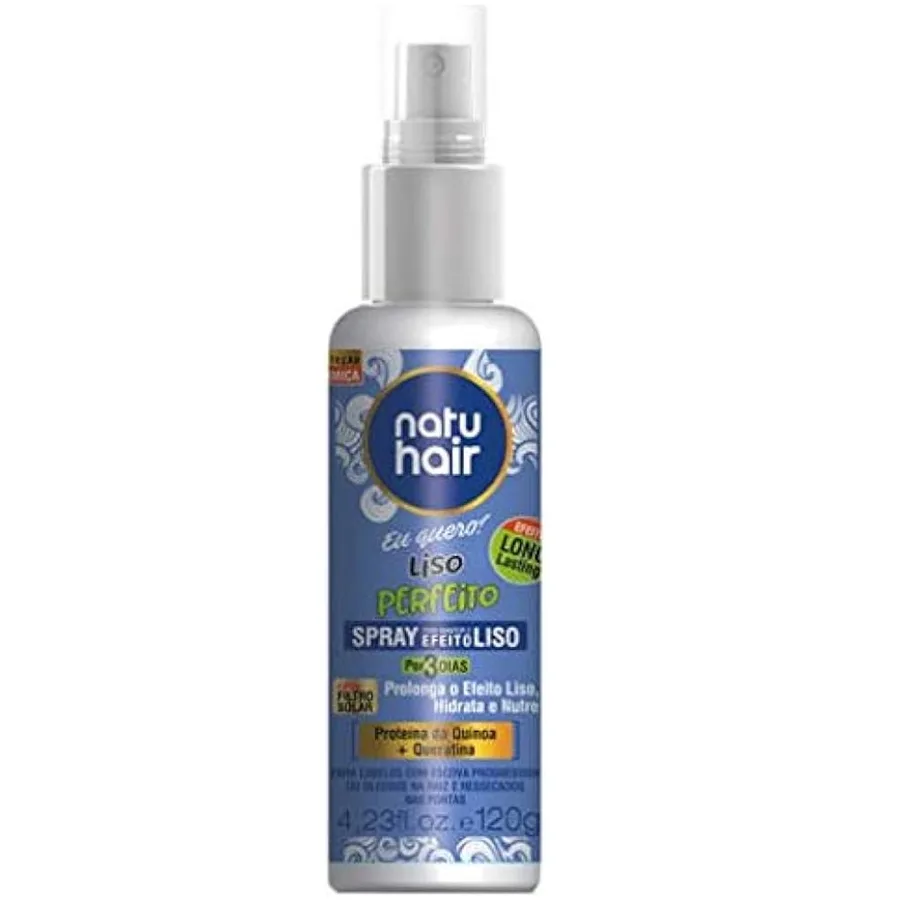NATUHAIR SPRAY 120ML LISO PERFEITO