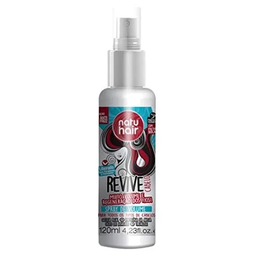 NATUHAIR SPRAY 120ML VOLUME REVIVE CABELO