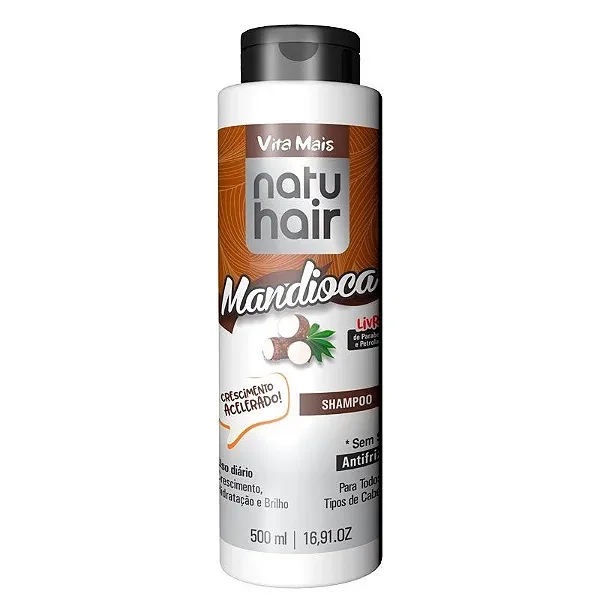 NATUHAIR SH 500ML MANDIOCA