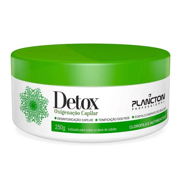 PLANCTON MASC 250GR DETOX OXIGENACAO CAPILAR
