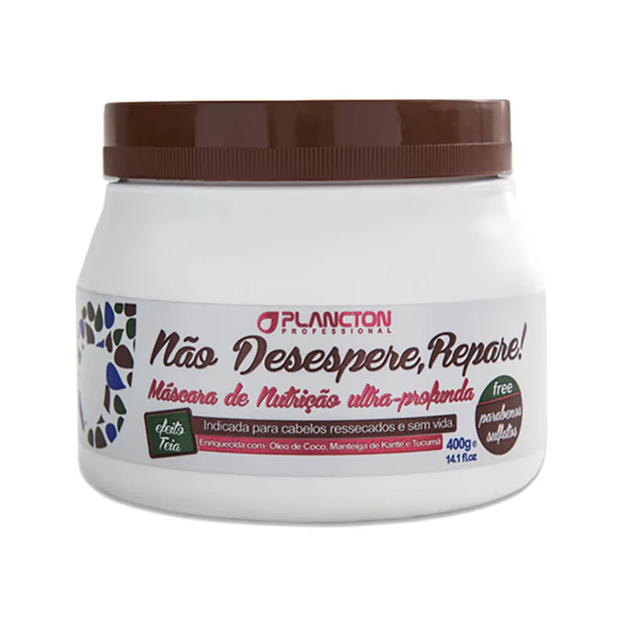 PLANCTON MASC 400G NUTRICAO NAO SE DESESPERE