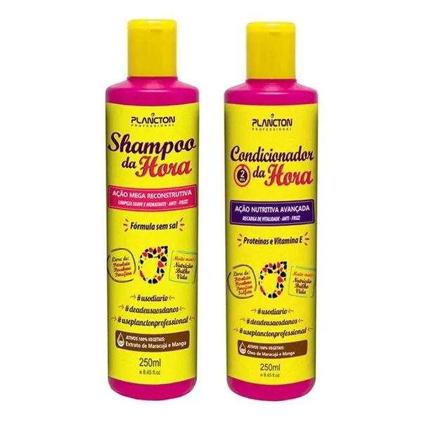 PLANCTON KIT 250ML DA HORA SH+COND
