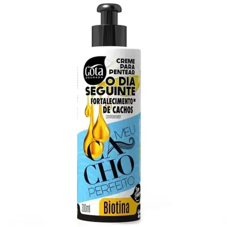 GOTA DOURADA CR 300ML O DIA SEGUINTE BIOTINA
