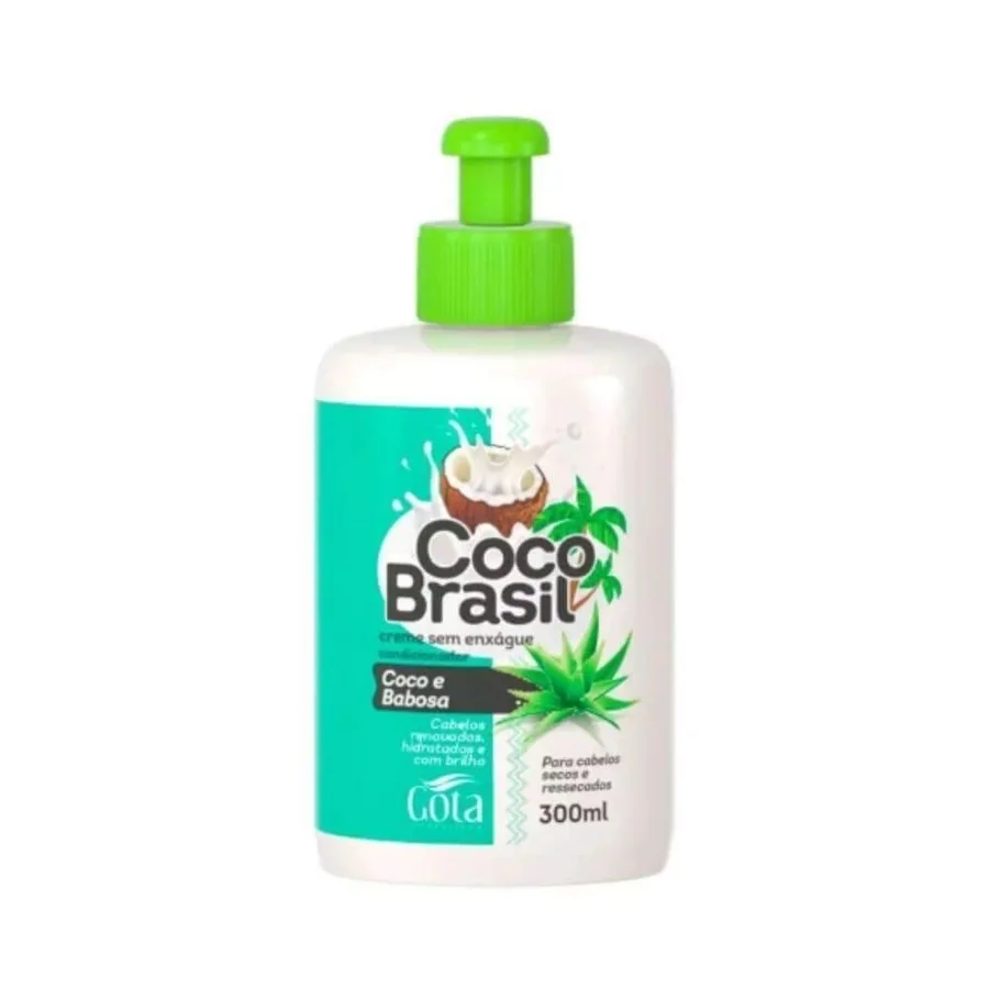 GOTA DOURADA CR PENTEAR 300ML BABOSA COCO