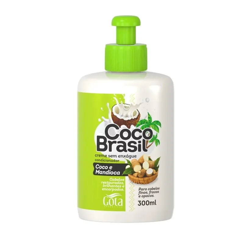 GOTA DOURADA CR PENTEAR 300ML MANDIOCA COCO