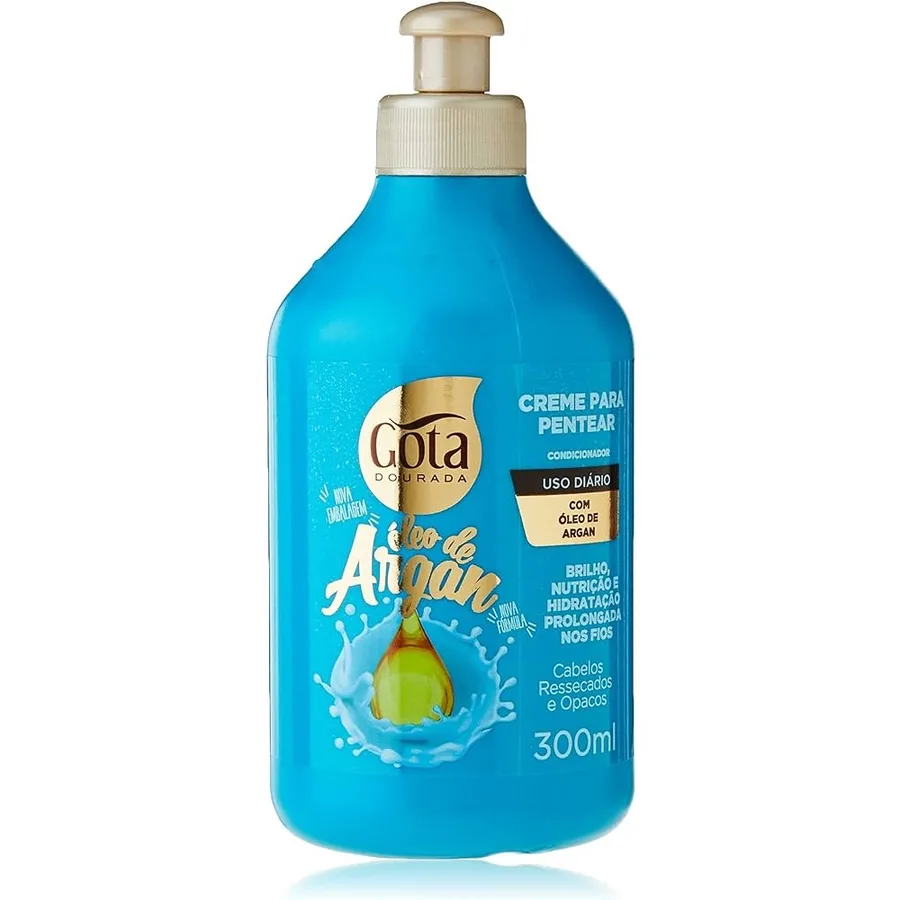 GOTA DOURADA CREME 300ML PENT OLEO ARGAN DIARIO