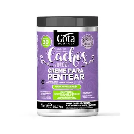 GOTA DOURADA MASC 1KG VOLUMOSOS