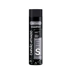 SOFTHAIR COND 300ML CARVAO ATIVADO