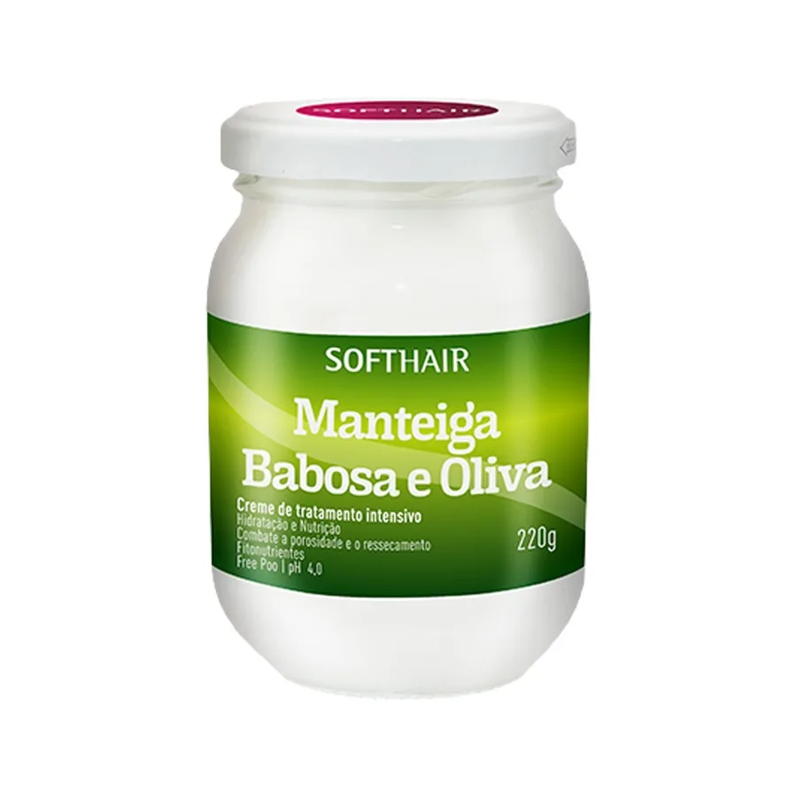 SOFTHAIR MANTEIGA 220G BABOSA OLIVA