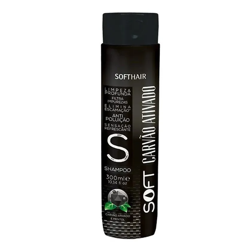 SOFTHAIR SH 300ML CARVAO ATIVADO