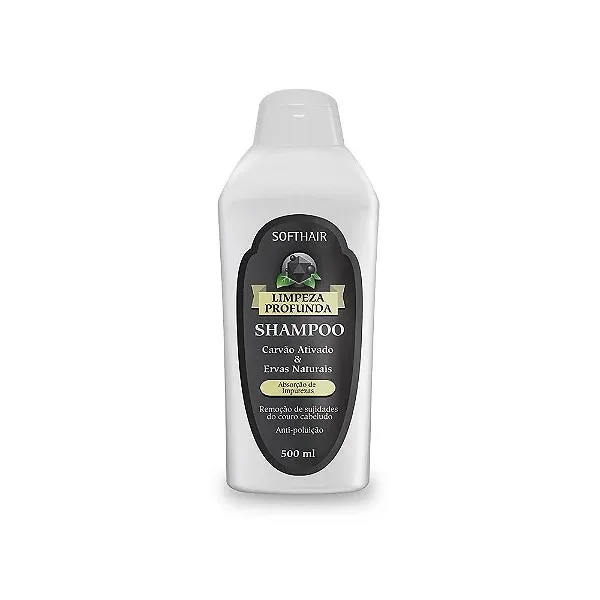 SOFTHAIR SH 500ML LIMPEZA CARVO ATIVADO