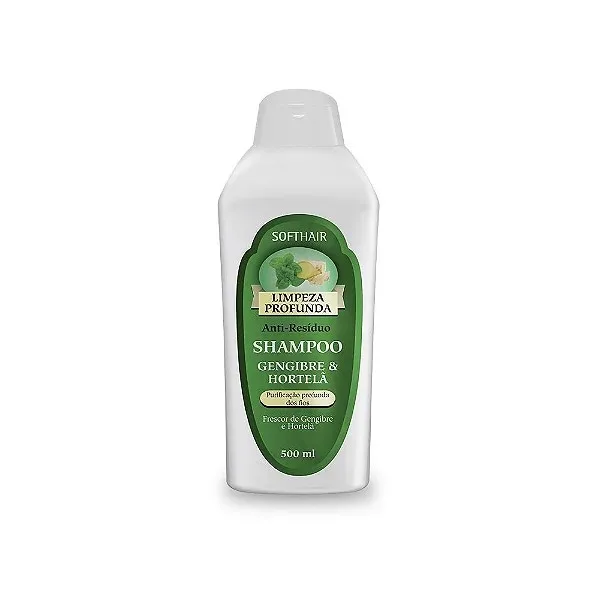 SOFTHAIR SH 500ML LIMPEZA GENGIBRE HORTEL 3D