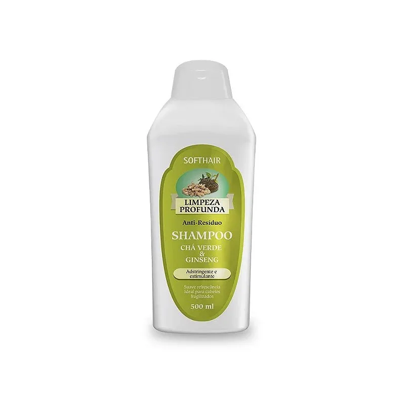 SOFTHAIR SH 500ML LIMPEZA PROF CHA VER/GINSENG 3D