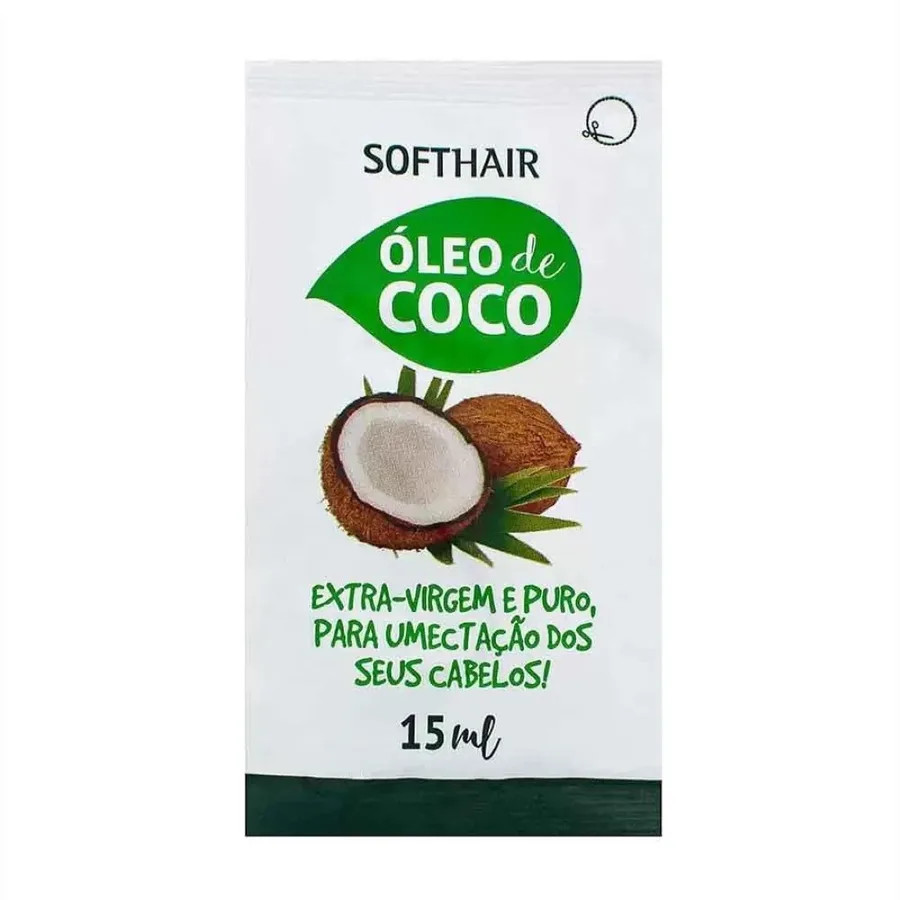 SOFTHAIR SACHE 15ML OLEO DE COCO EXTRAVIRGEM