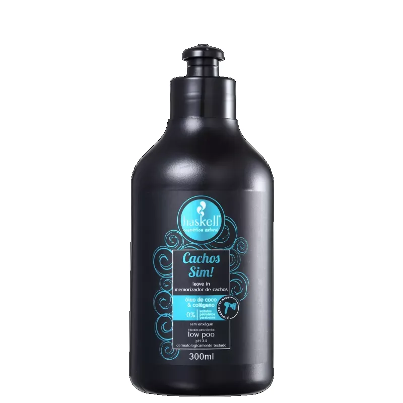 HASKELL LEAVE-IN 300ML MEMORIZADOR CACHOS SIM