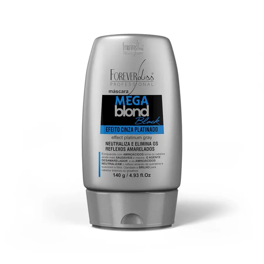 FOREVER LISS MASC 140G MEGA BLOND BLACK PEQ