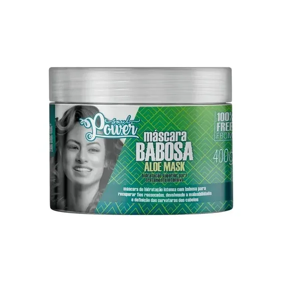 SOUL POWER MASC 400G BABOSA ALOE MASK
