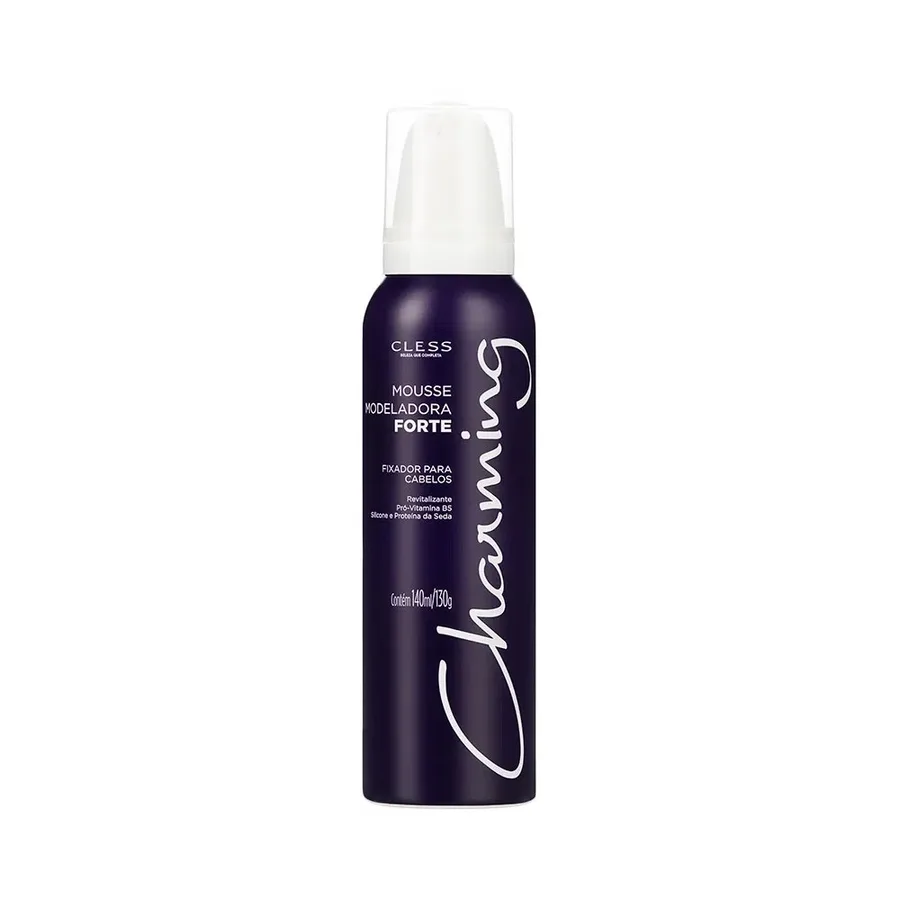CLESS SPRAY 140ML CHARMING MOUSSE BLACK EX.FORTE