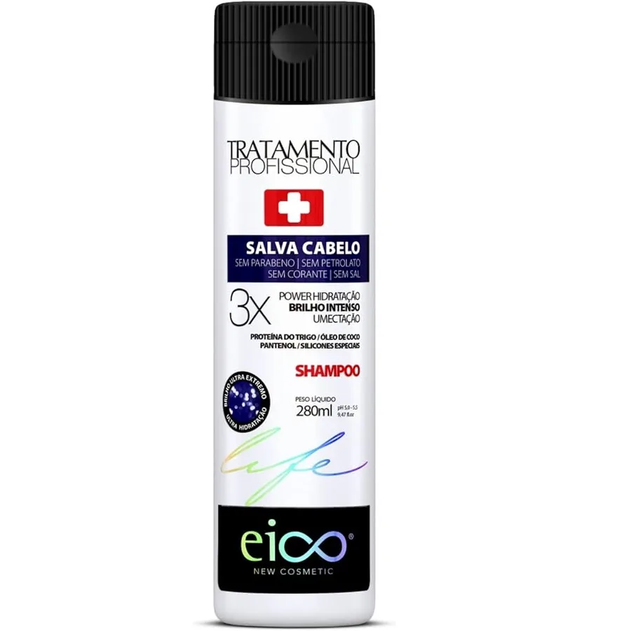 EICO SH 280ML SALVA CABELO