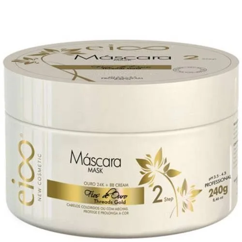 EICO MASC 240G TRAT FIOS DE OURO