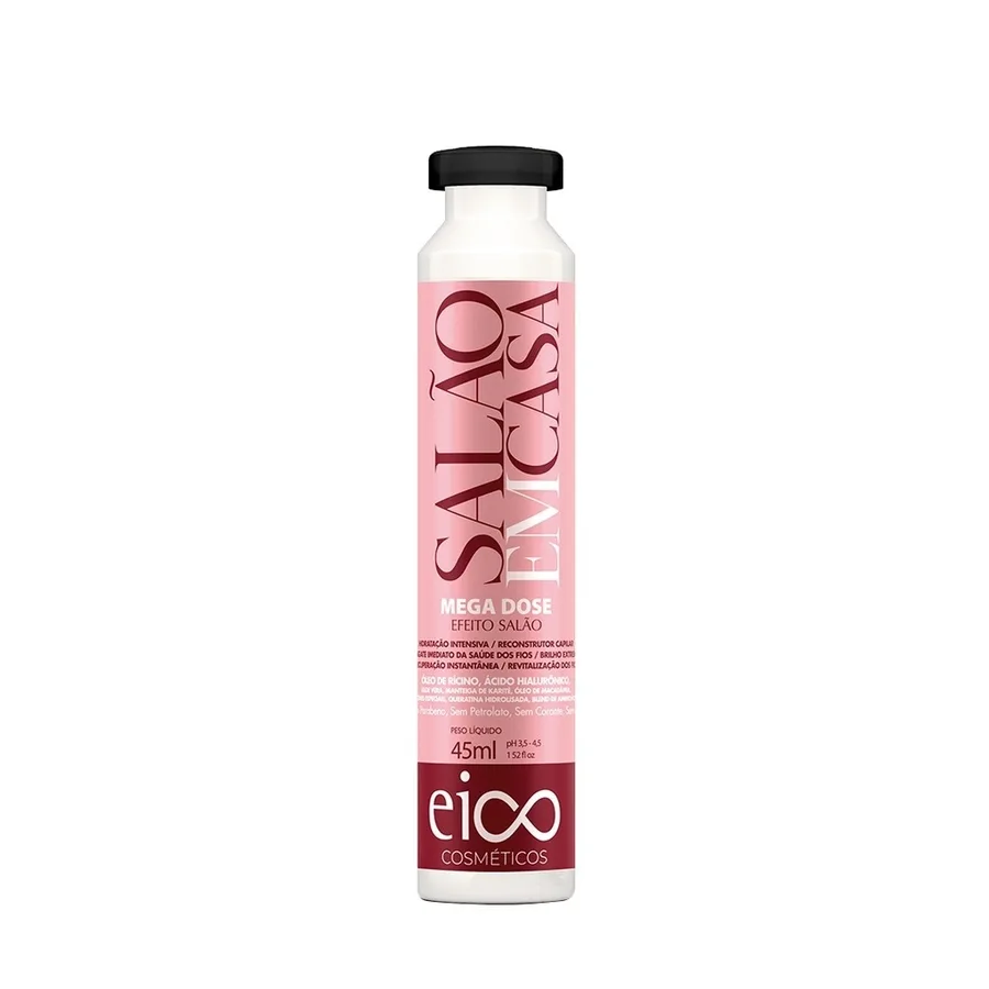 EICO AMPOLA 45ML MEGA DOSE SALAO EM CASA cadas