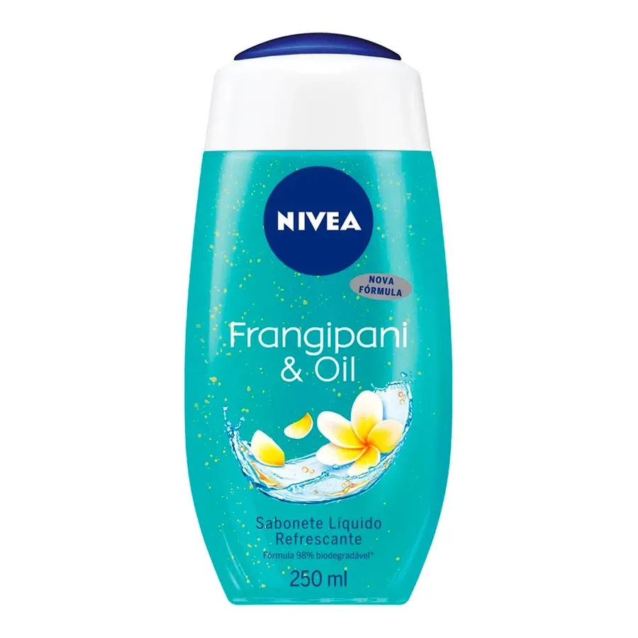 NIVEA SABONETE 250ML LIQ FRANGIPANI OIL