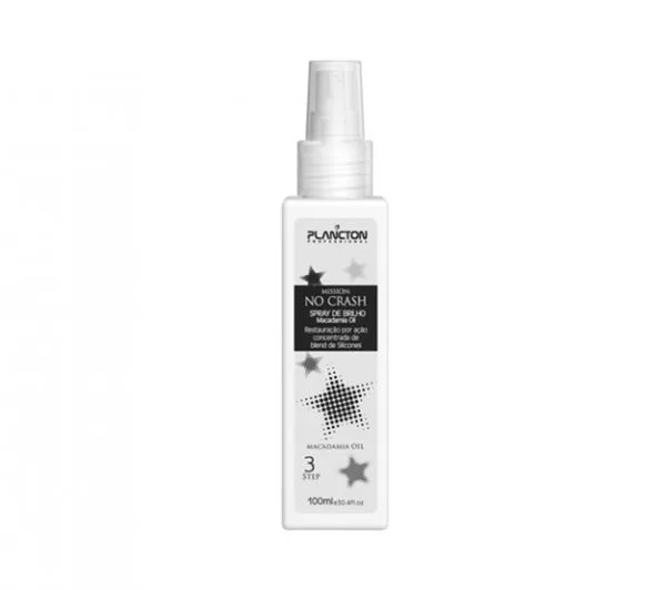 PLANCTON SPRAY 100ML BRILHO NO CRASH MACADAMIA