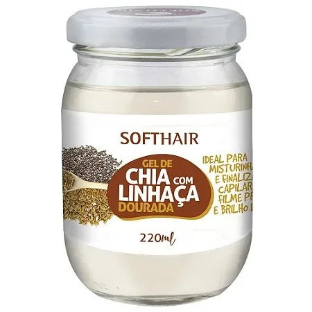 SOFTHAIR COND 220ML GEL DE CHIA C/LINHACA