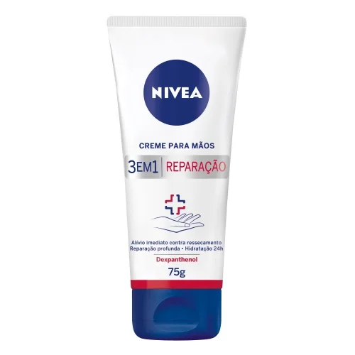 NIVEA CREME 75G HAND REPARACAO 3X1