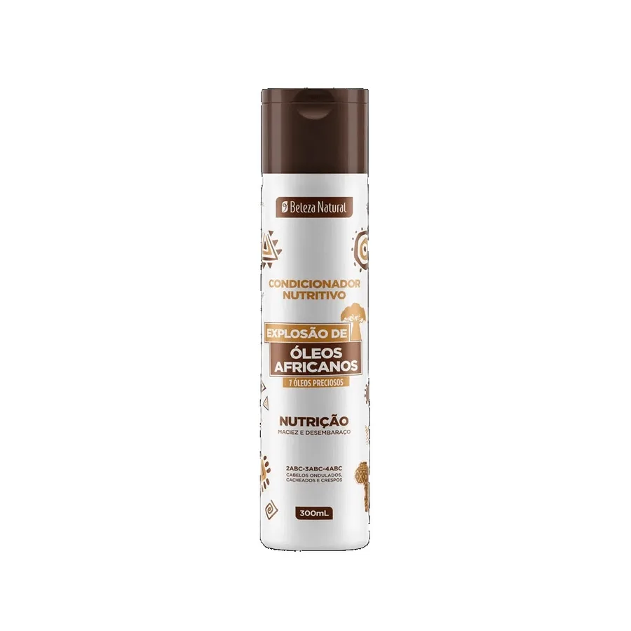 BELEZA NATURAL COND 300ML EXPLOSAO OLEOS AFRICANOS