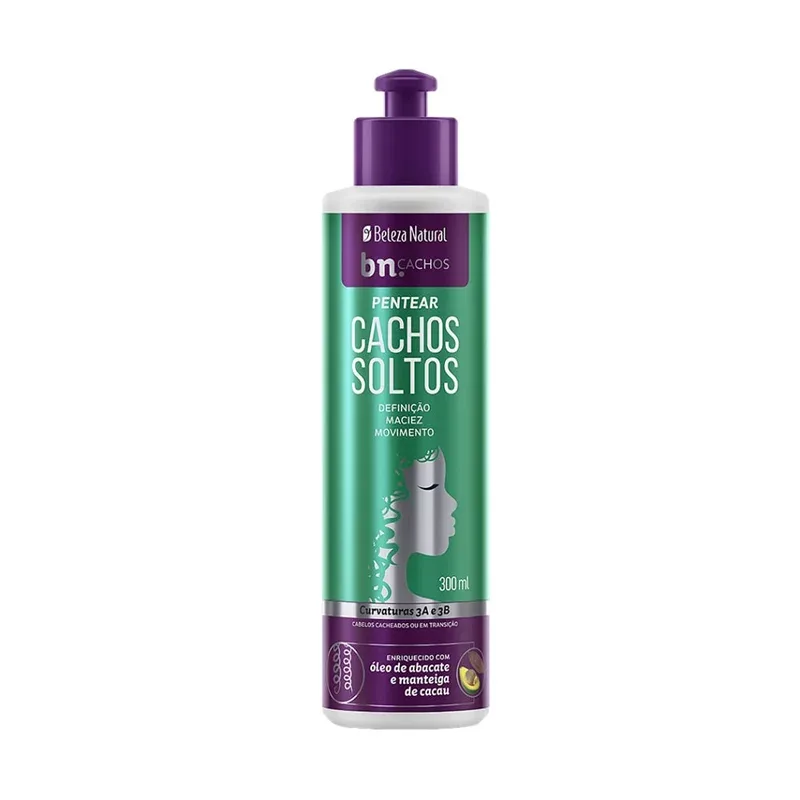 BELEZA NATURAL CREME 300ML PENTEAR CACHOS SOLTOS