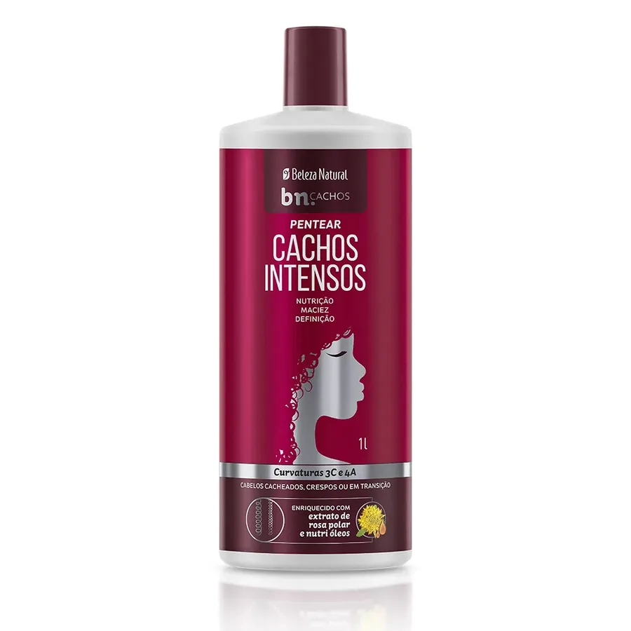 BELEZA NATURAL CREME 1000ML PENTEAR CACHOS INTENSO