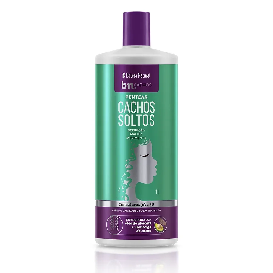 BELEZA NATURAL CREME 1000ML PENTEAR CACHOS SOLTO
