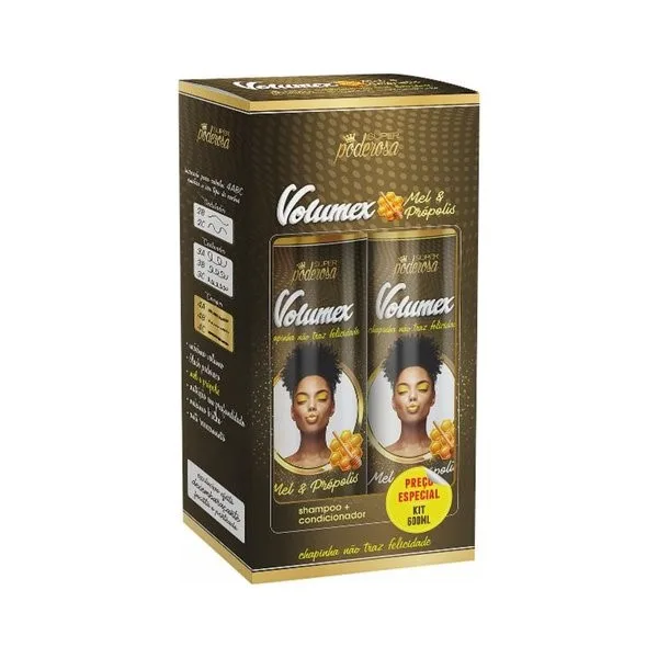 PROBELLE KIT 600ML VOLUMEX MEL E PROPOLIS