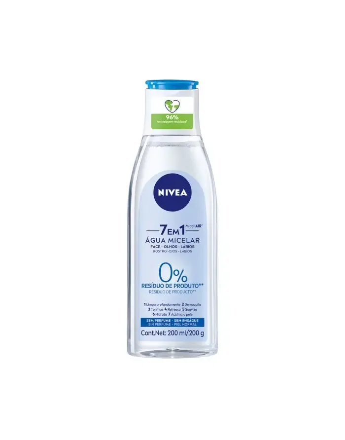 NIVEA AGUA MICELAR 200ML 7EM1