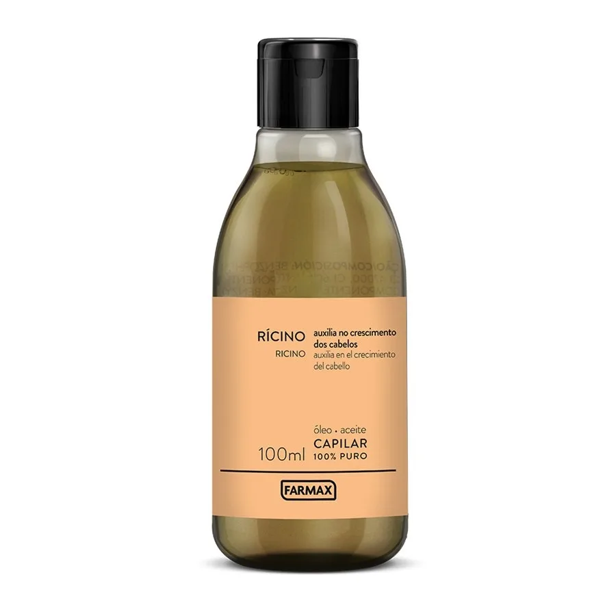 FARMAX OLEO 100ML CAPILAR RICINO