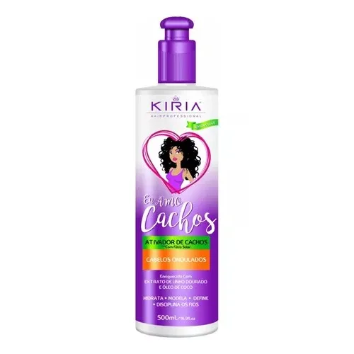 KIRIA ATIV 500ML CACHOS EU AMO ONDULADOS