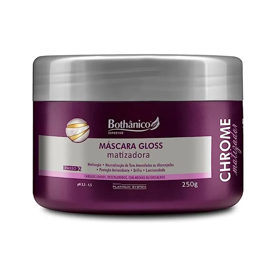 BOTHANICO MASC 250G CAPILAR CHROME MATI