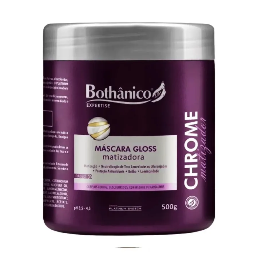 BOTHANICO MASC 500G CAPILAR CHROME MATIZ