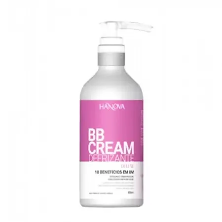HANOVA DEFRIZANTE 500ML TERMO PROTETOR BB CREAM