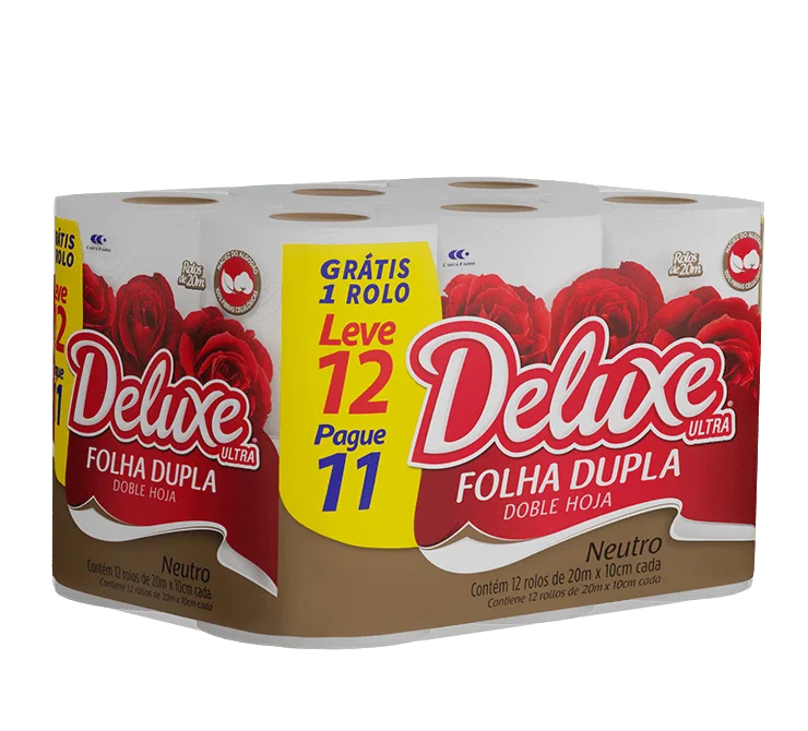 DELUXE PAPEL HIGIENICO ULTRA FD 20M 11PG LV12.
