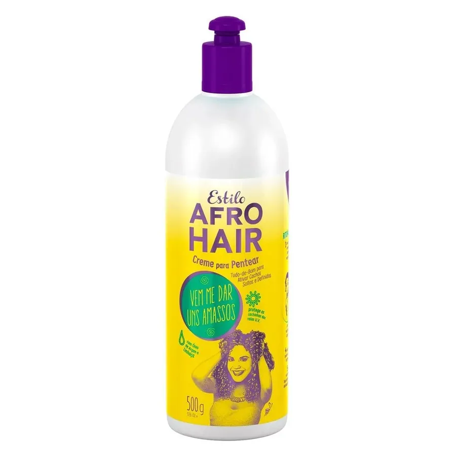 EMBELLEZE AFROHAIR CR 500G PENTEAR ARGAN LINHACA