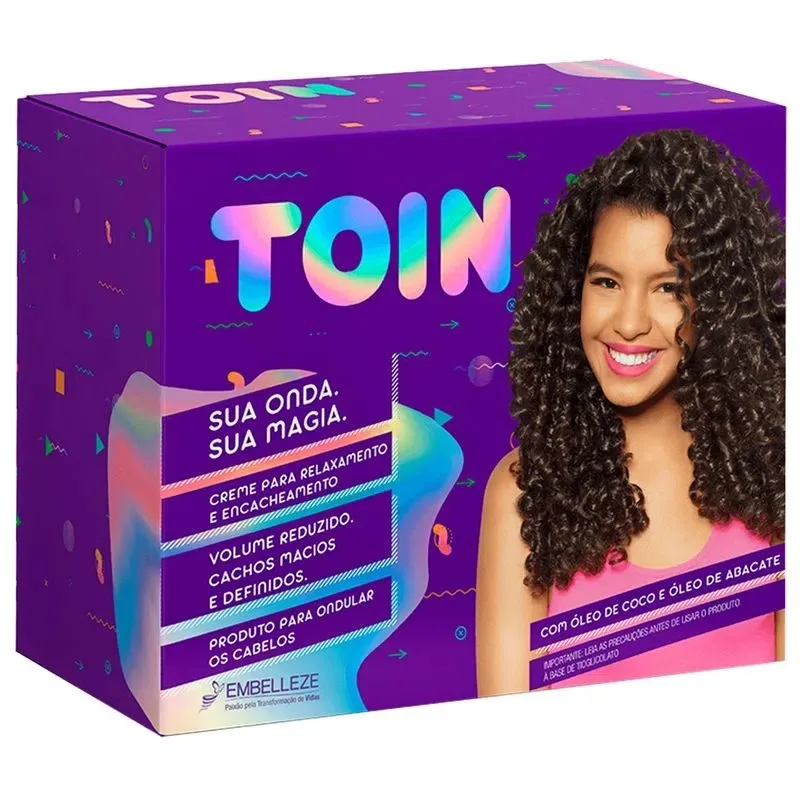 EMBELLEZE KIT TOIN 400G AFRO PERMANENTE