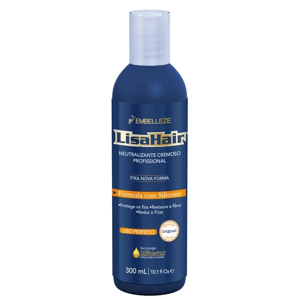 EMBELLEZE LISAHAIR NEUTRALIZANTE 300ML CREMOSO