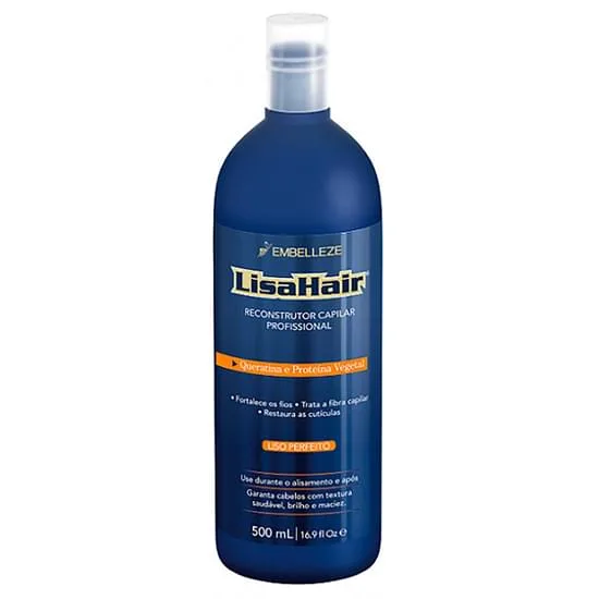EMBELLEZE LISAHAIR NEUTRALIZANTE 500ML CAPILAR LIQ