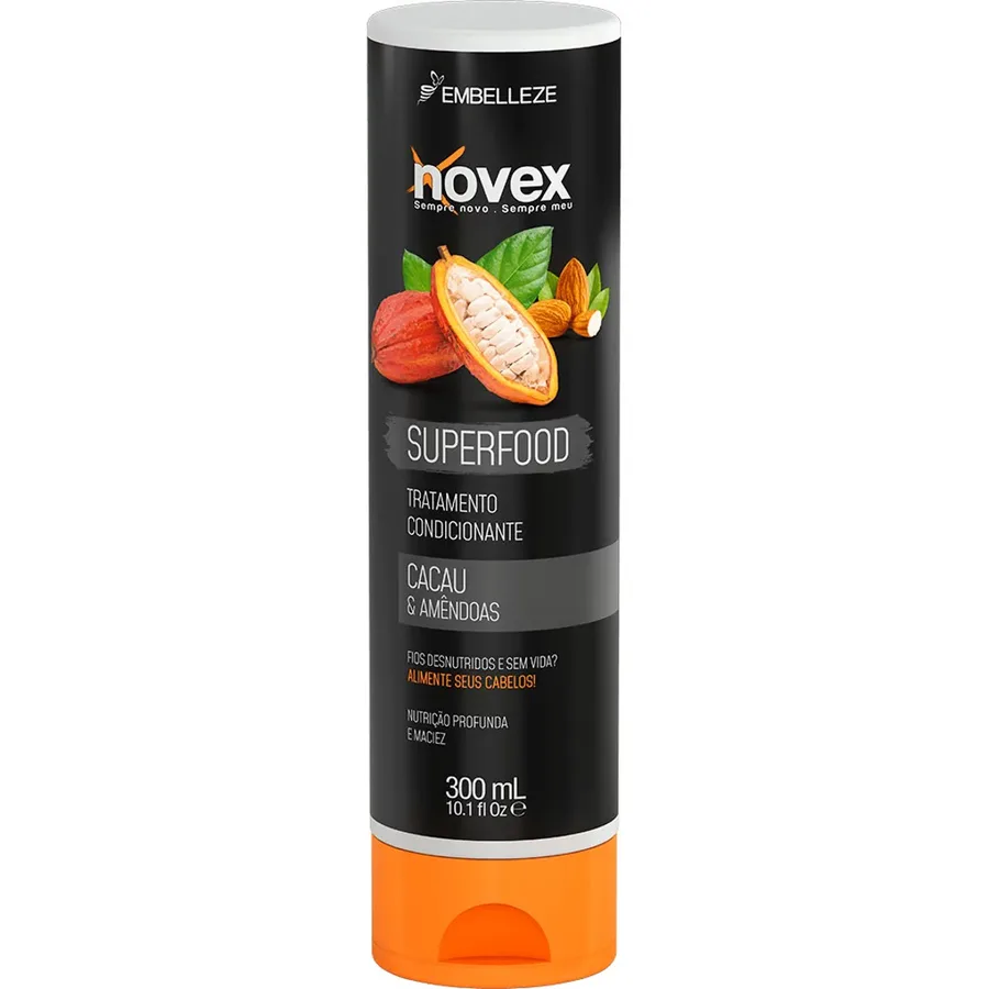 EMBELLEZE NOVEX COND 300ML SUPERFOOD CACAU AMEN