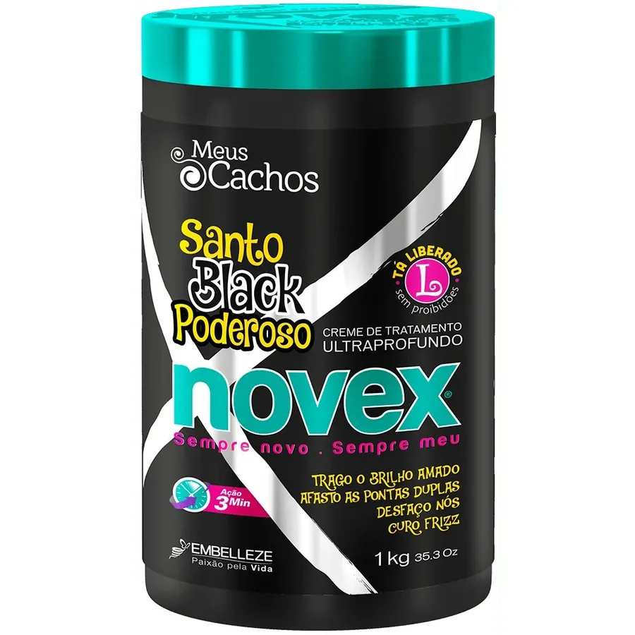 EMBELLEZE NOVEX CR 1KG TRAT MEUS CACHOS STO BLACK