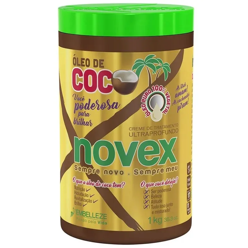 EMBELLEZE NOVEX CR 1KG TRAT OLEO DE COCO