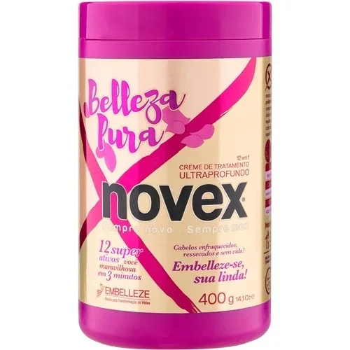 EMBELLEZE NOVEX CR 400G TRAT BELEZA PURA 12EM1